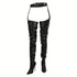 DAMEN ÜBERKNIE CHAPS STIEFEL MIT STILETTO-ABSATZ – MODISCHE HIGH HEEL OVERKNEE BOOTS